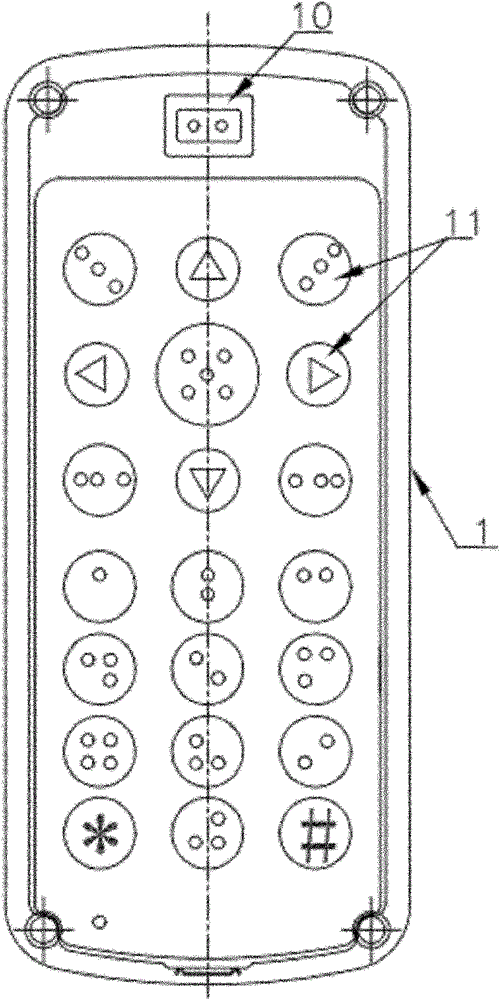 A kind of portable blind guide terminal and blind guide method