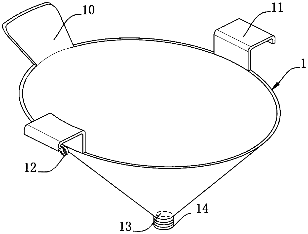 Simple-and-easy urine volume measuring device