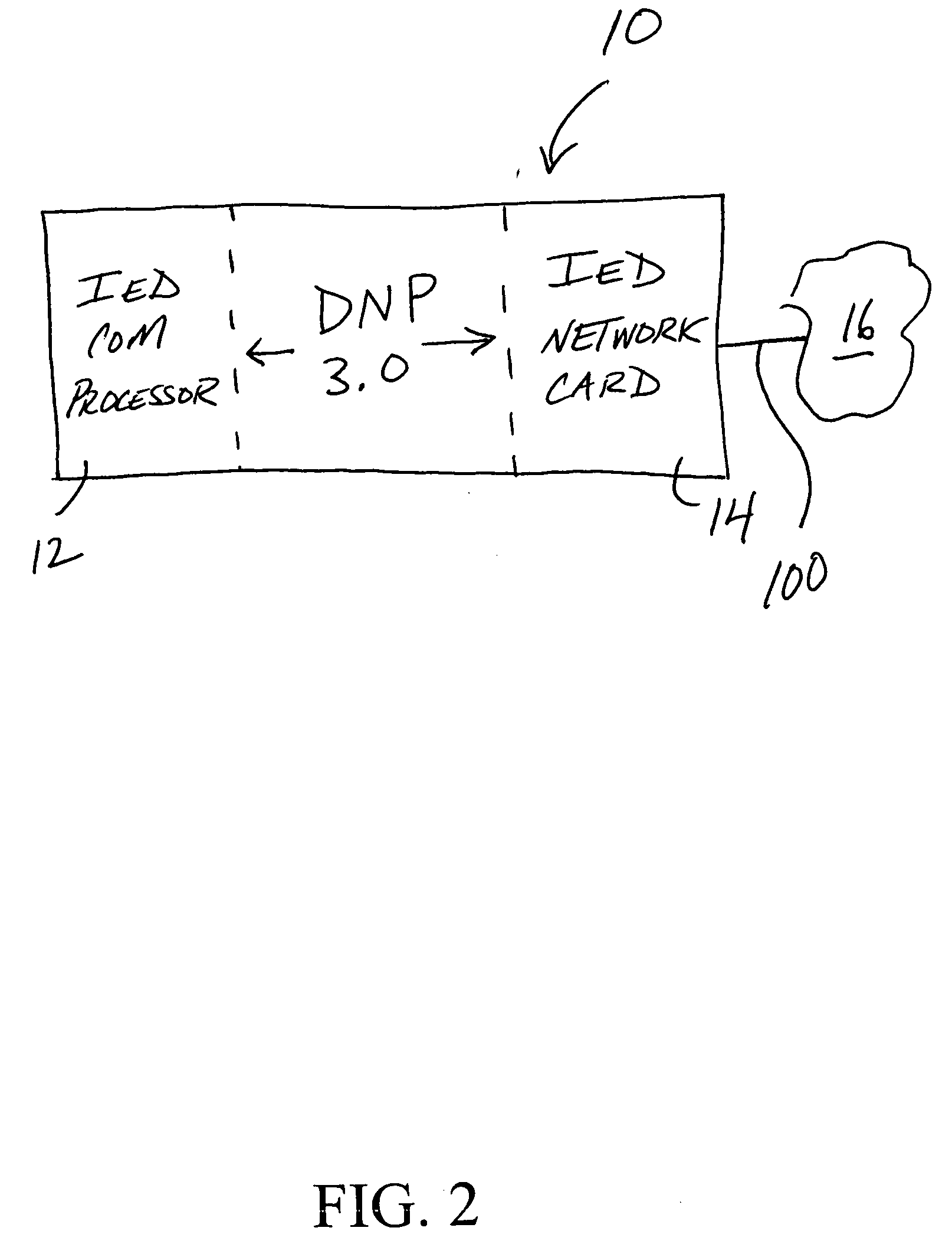 System and method for providing communication between intelligent electronic devices via an open channel