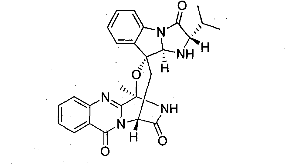 A kind of alkaloid compound and its preparation method and its application as tumor cell growth inhibitor