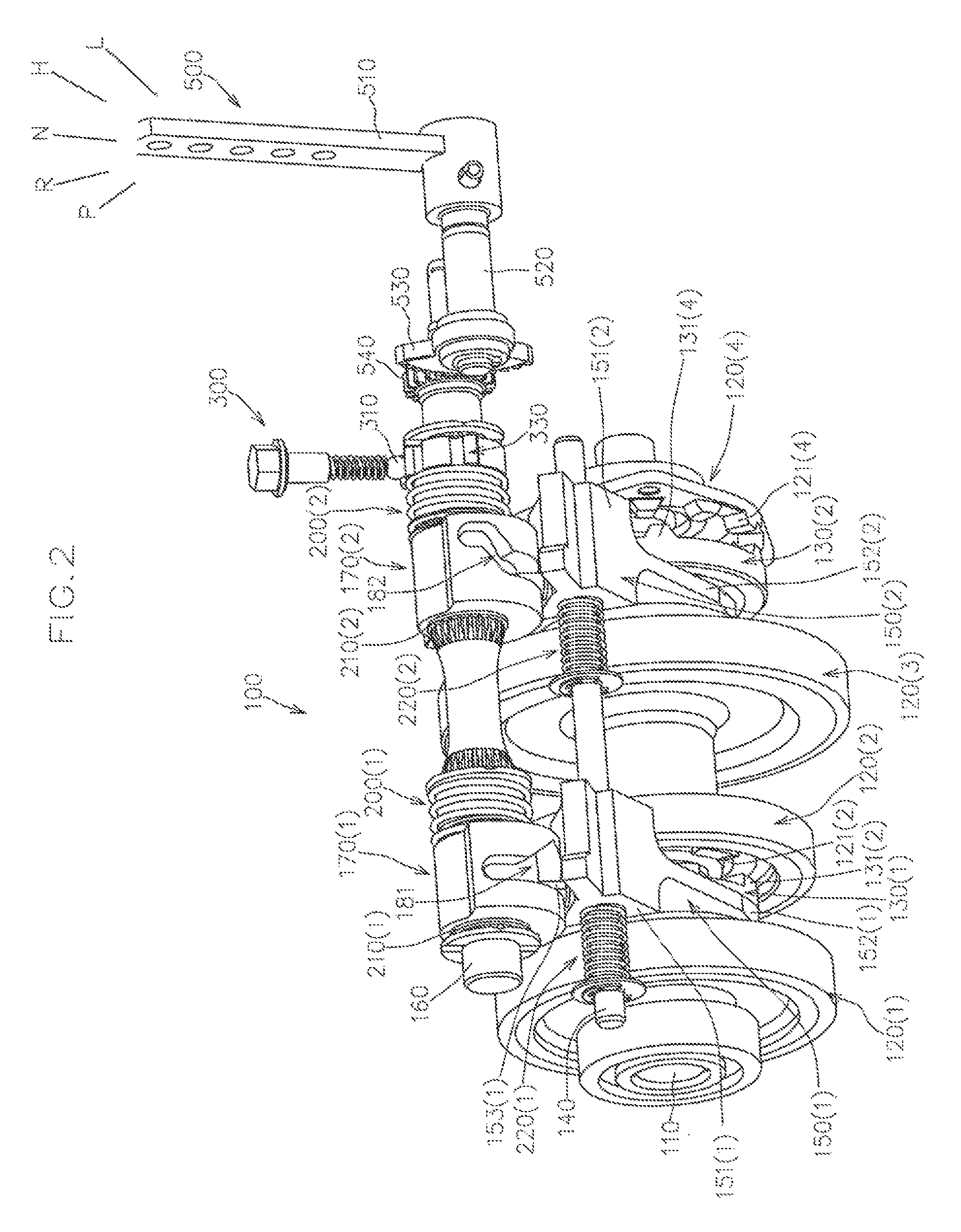 Shift-drum speed change mechanism