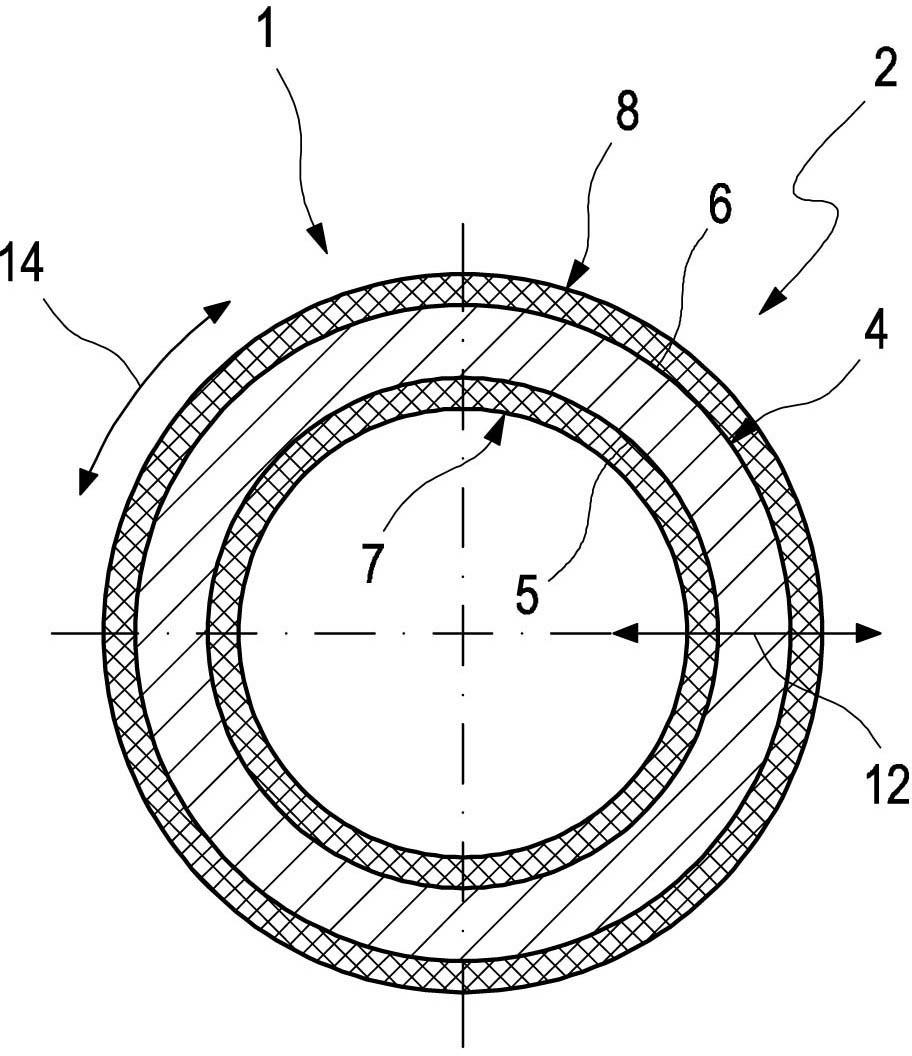 Tubular member and exhaust system