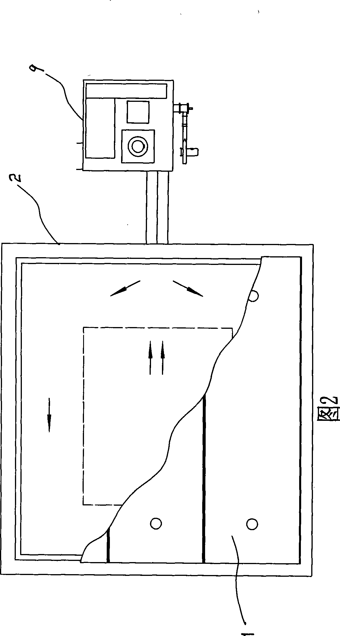 Casting parts thermal insulation pit