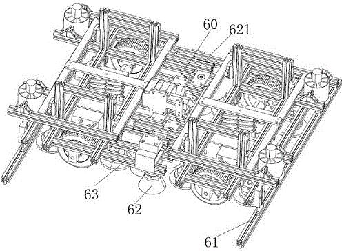 Wall robot capable of surmounting and tramping obstacles