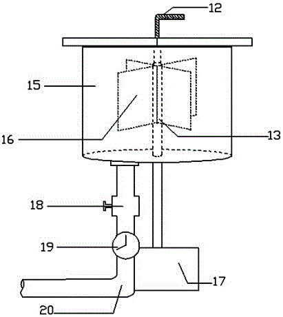 An underground layered irrigation system integrating fertilizer and water