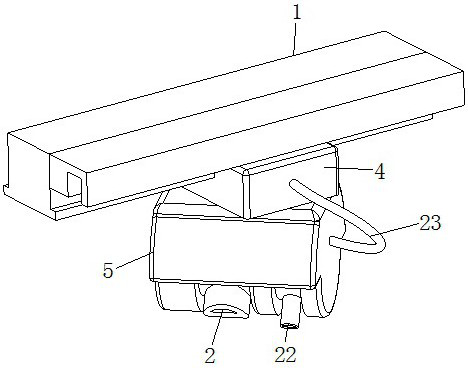 Industrial park intelligent security monitoring device and control method thereof