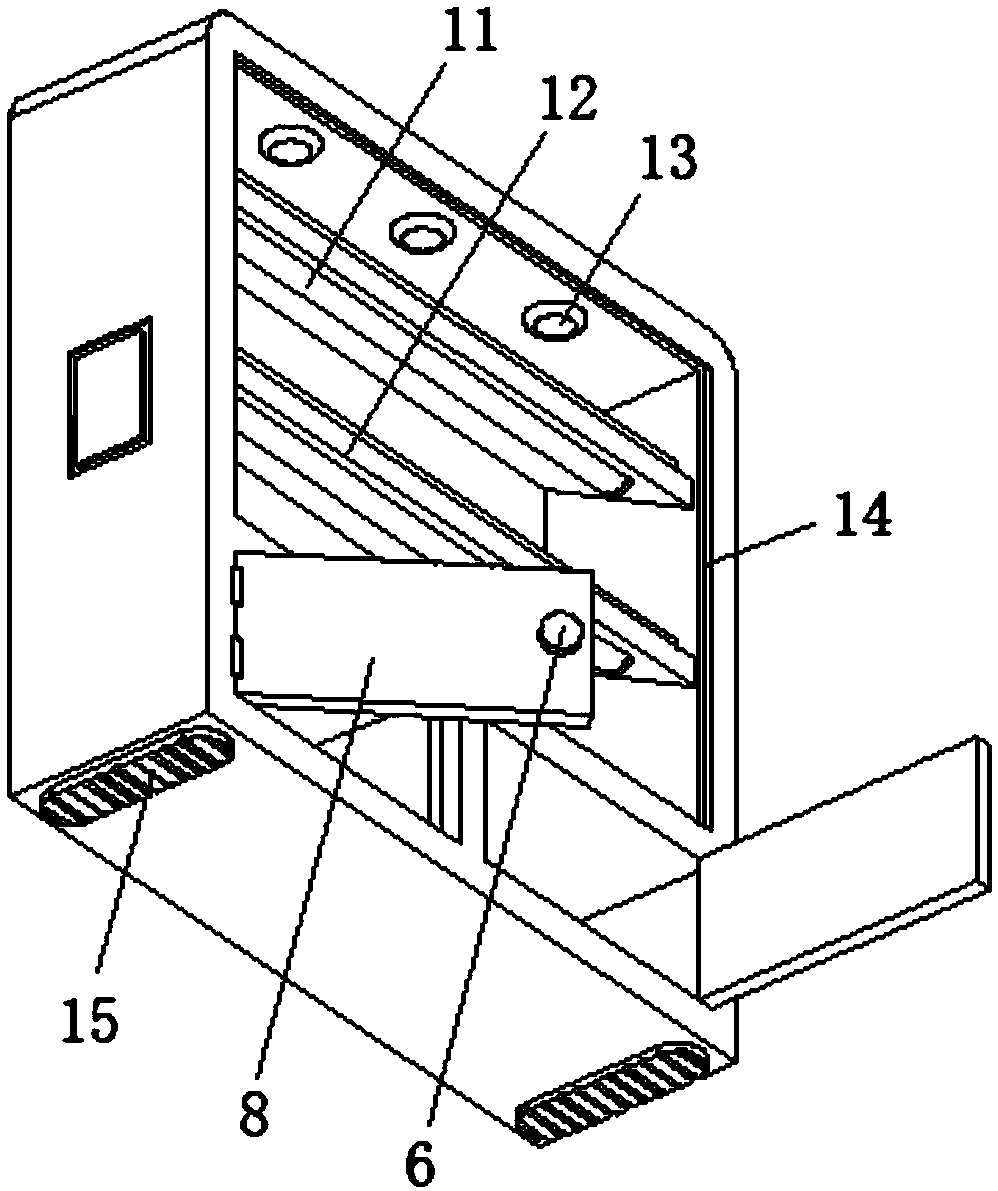 Electronic component sales exhibition rack