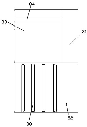 A convenient air purification device capable of replacing the filter screen