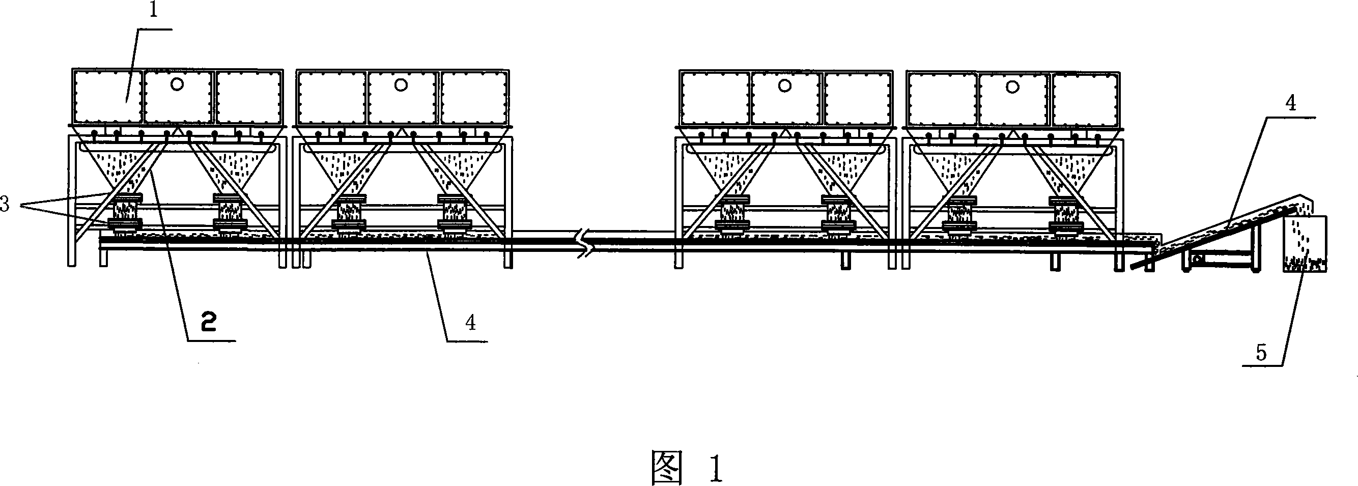 System and method for collecting dust in production line