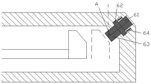 Heat dissipation type operation control table device