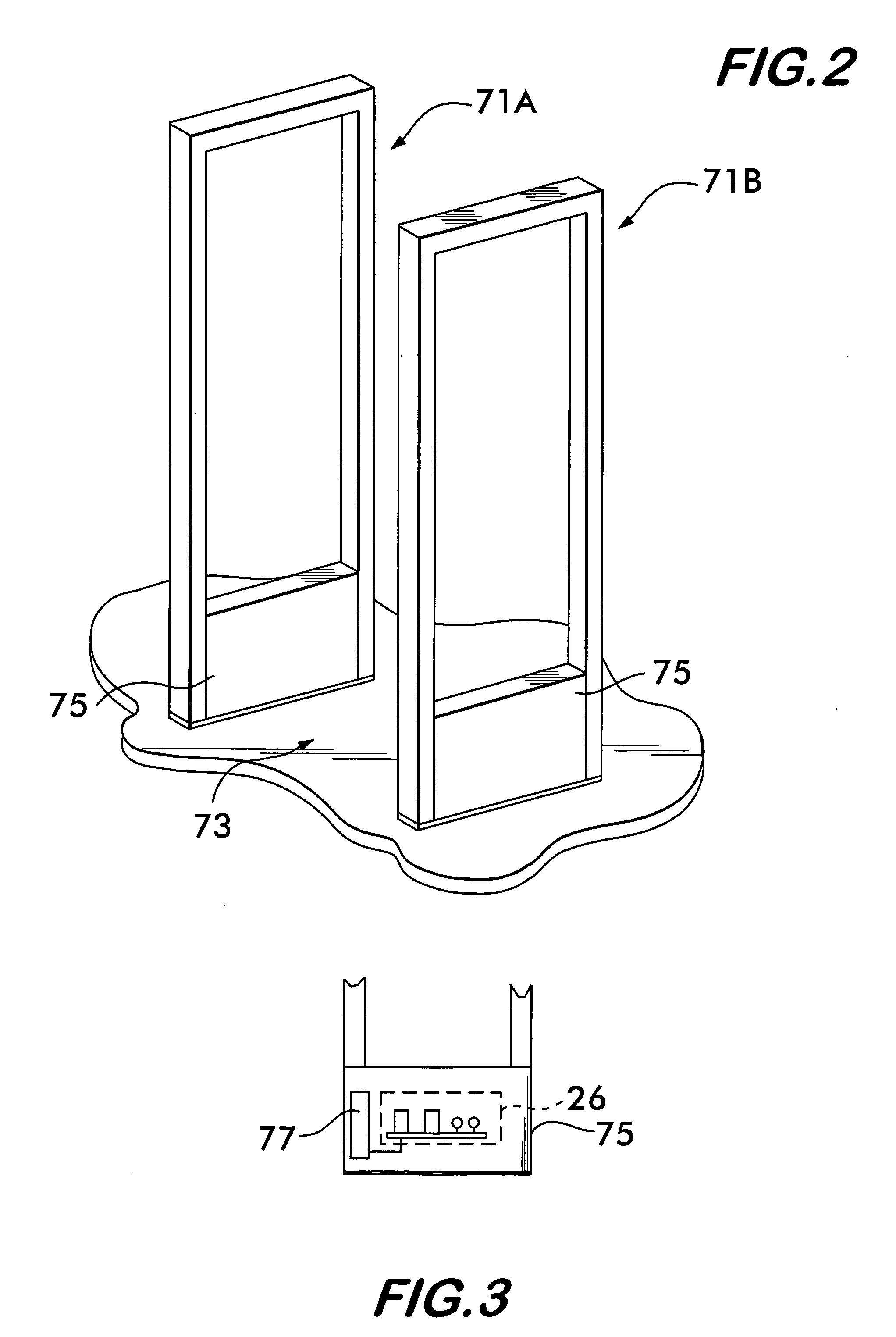 System and method for detecting EAS/RFID tags using step listen