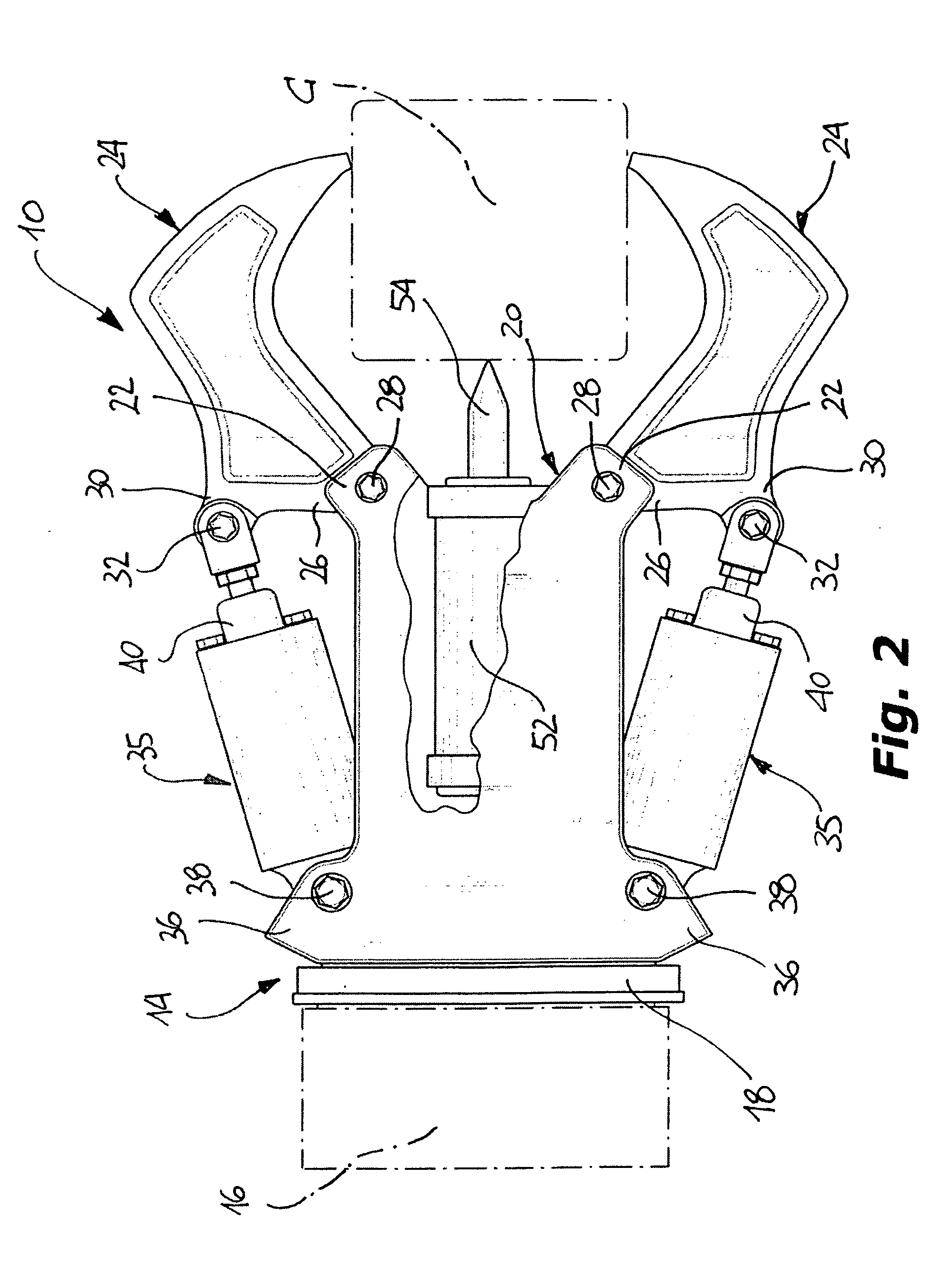 Crushing Apparatus for Demolition or Similar Works