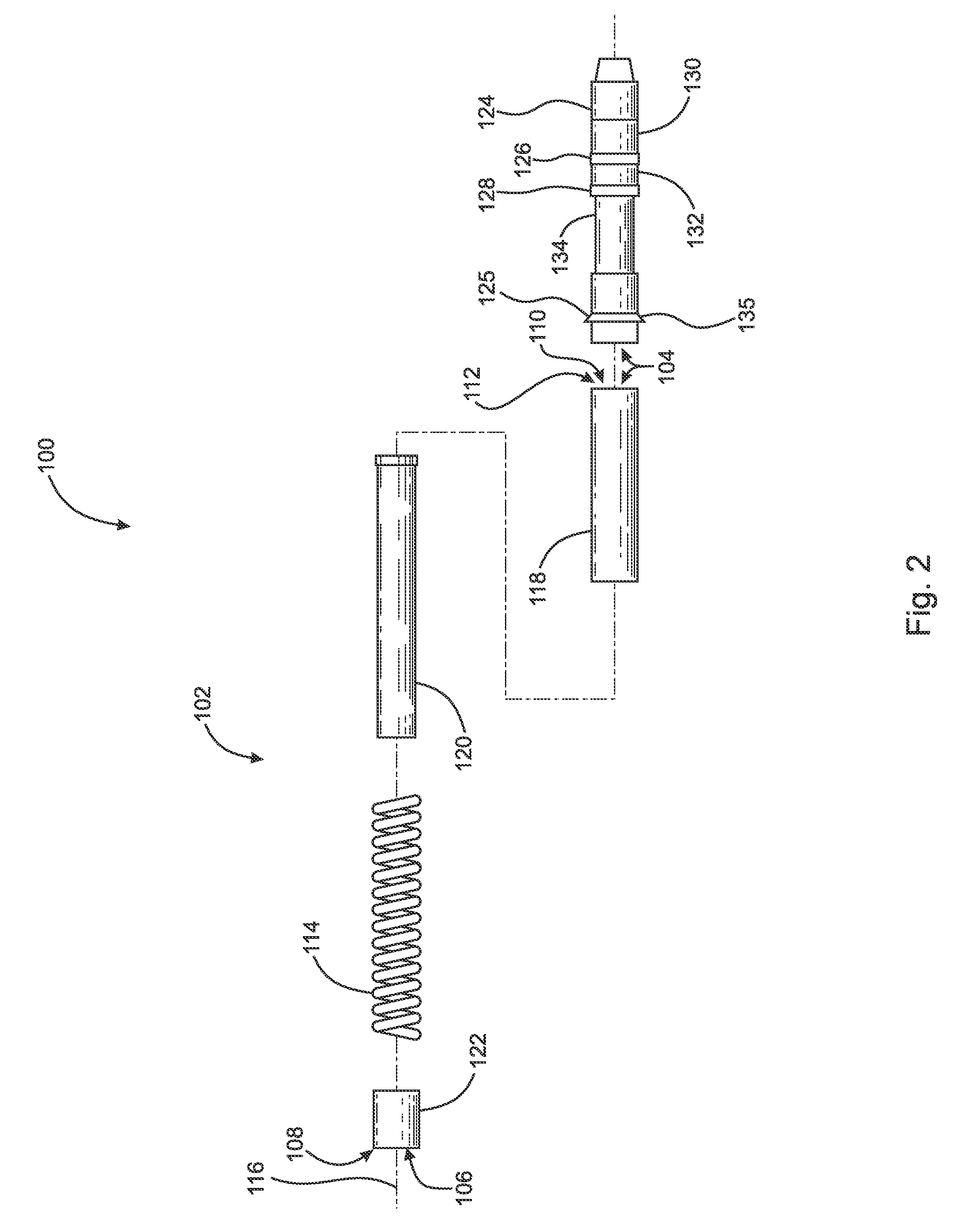 Damping and sealing device for a well pipe having an inner flow passage and method of using thereof