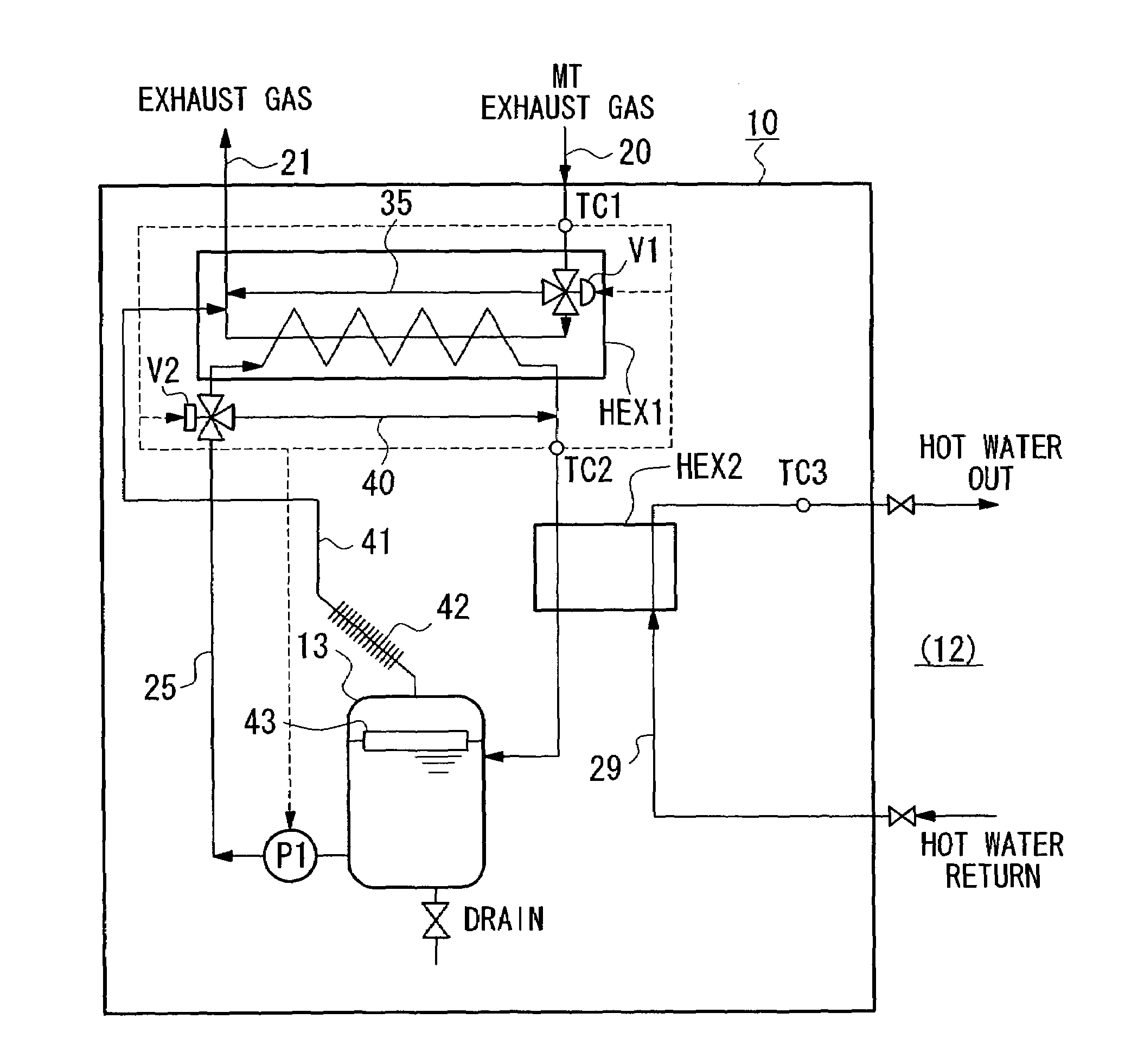 Exhaust heat recovery system