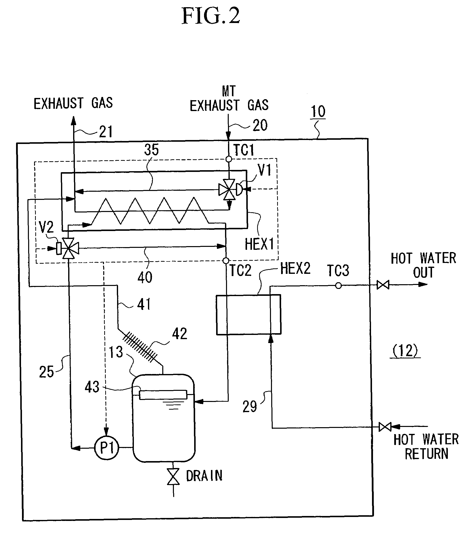 Exhaust heat recovery system