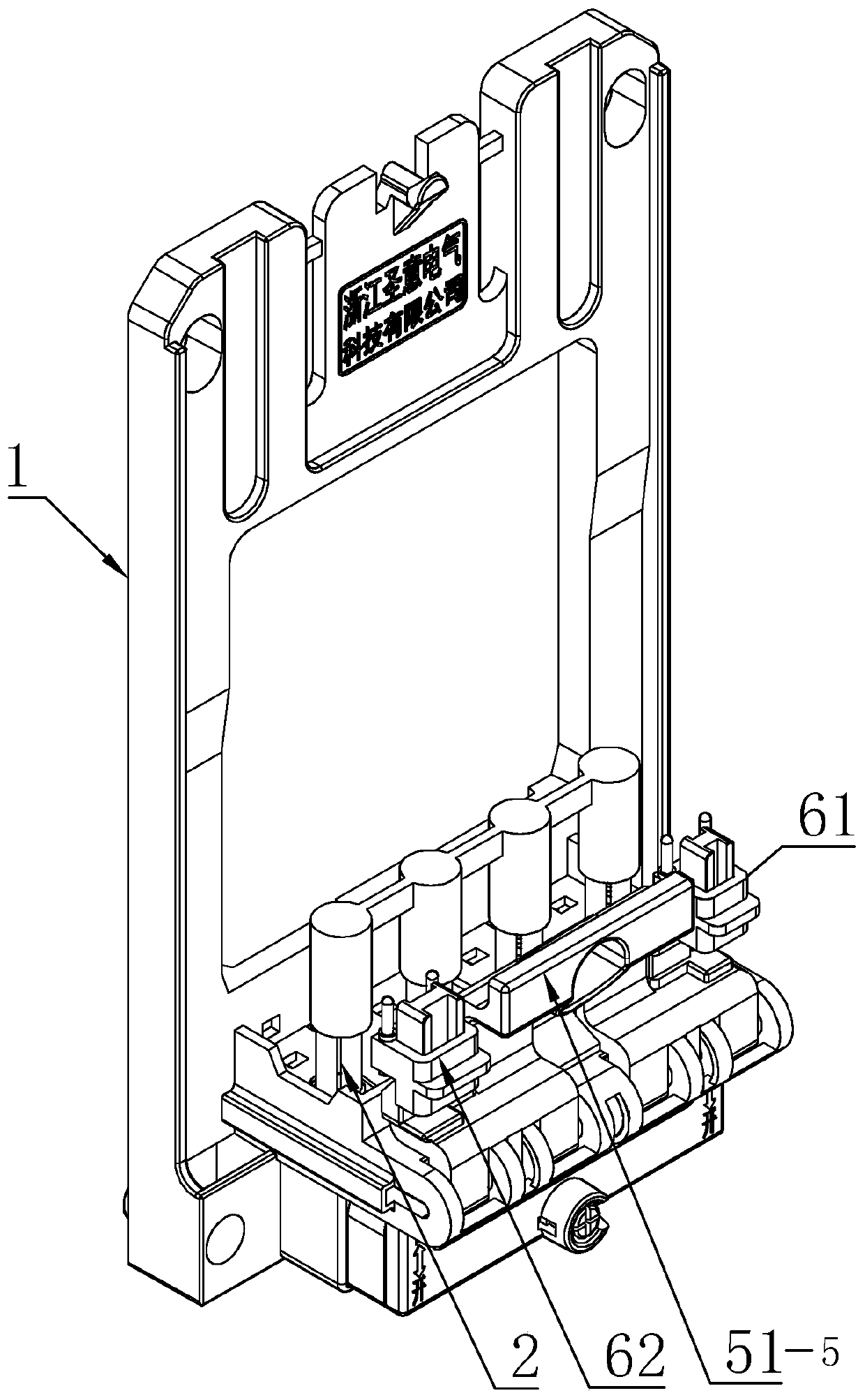 Connector capable of realizing replacement of electric energy meter without interrupting power supply