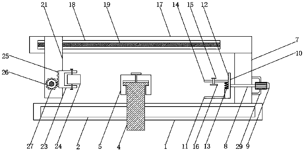 Teflon rod grinding device