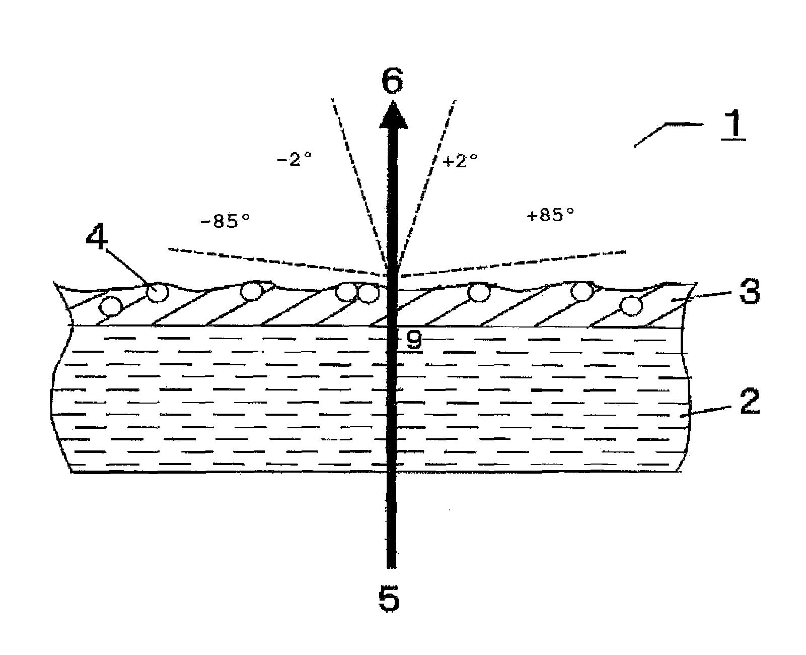 Anti-glare sheet for liquid crystal display device