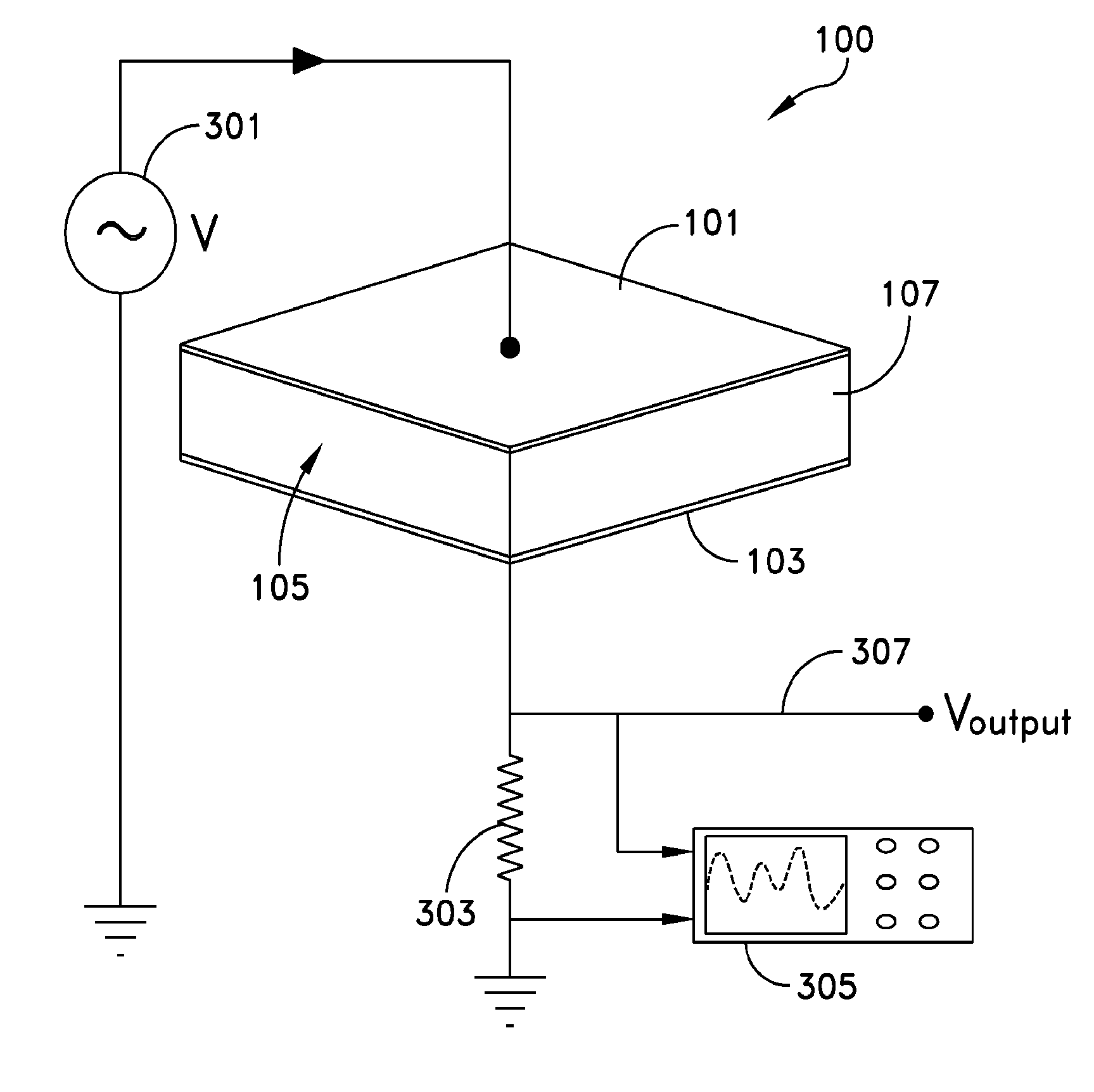 Self-sensing dielectric actuator system