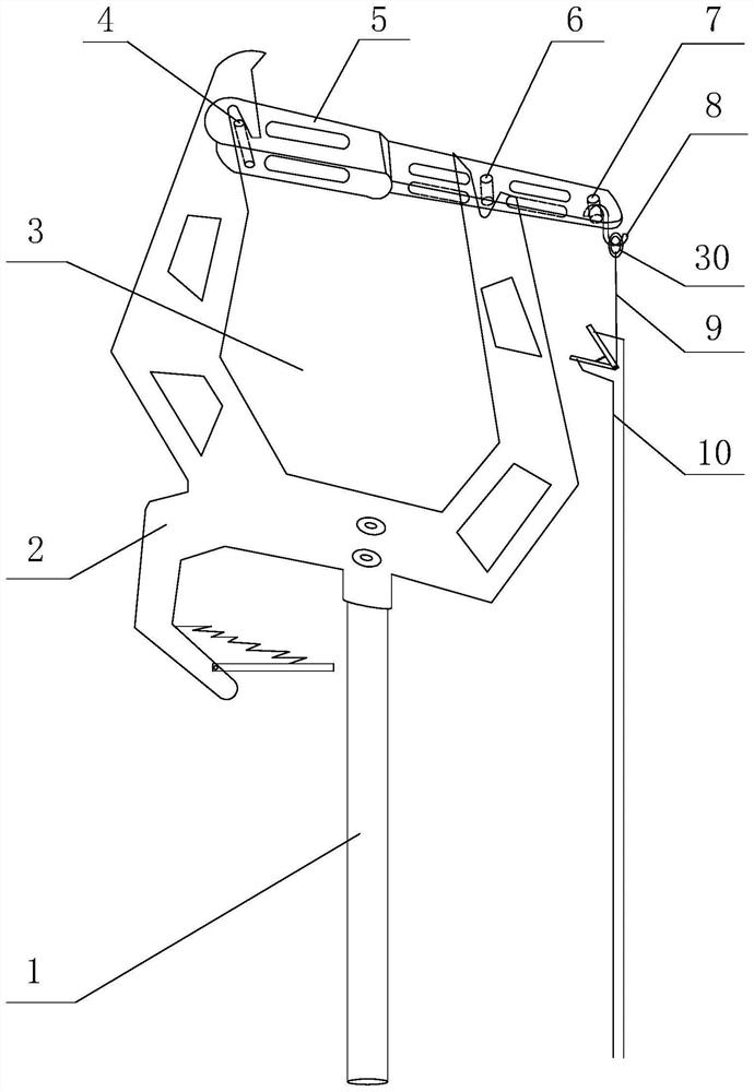 Short circuit method of strain insulator string