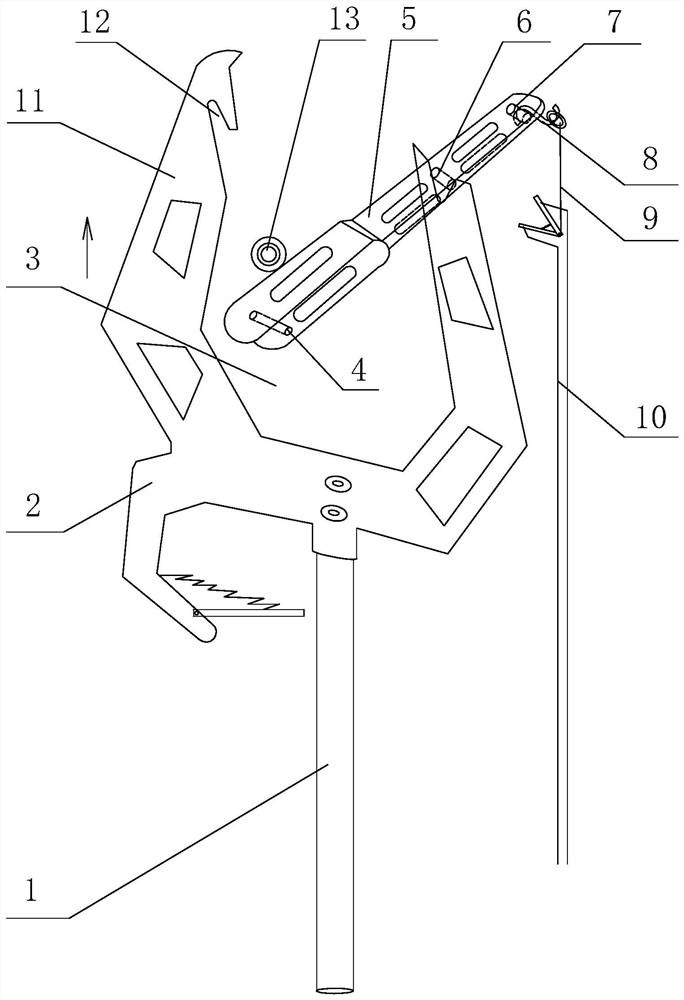 Short circuit method of strain insulator string