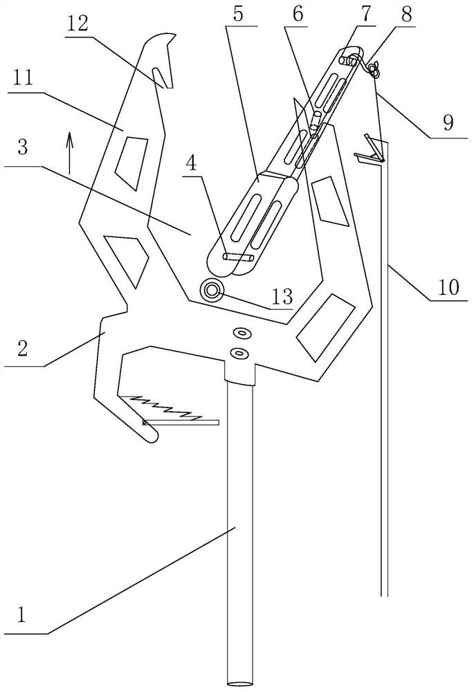 Short circuit method of strain insulator string