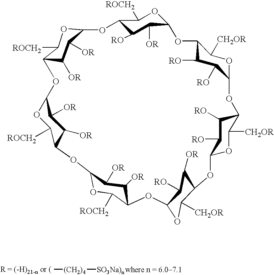 Taste-masked formulations containing sertraline and sulfoalkyl ether cyclodextrin