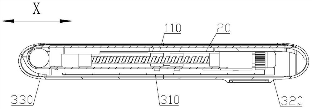 Supporting structure part and display device