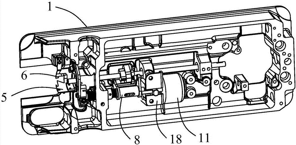 Automatic thread trimmingmechanism of sewing machine and sewing machine