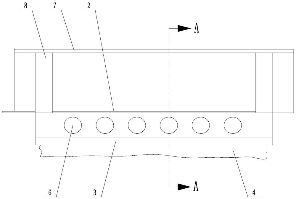 Rain-shielding pollen removing device