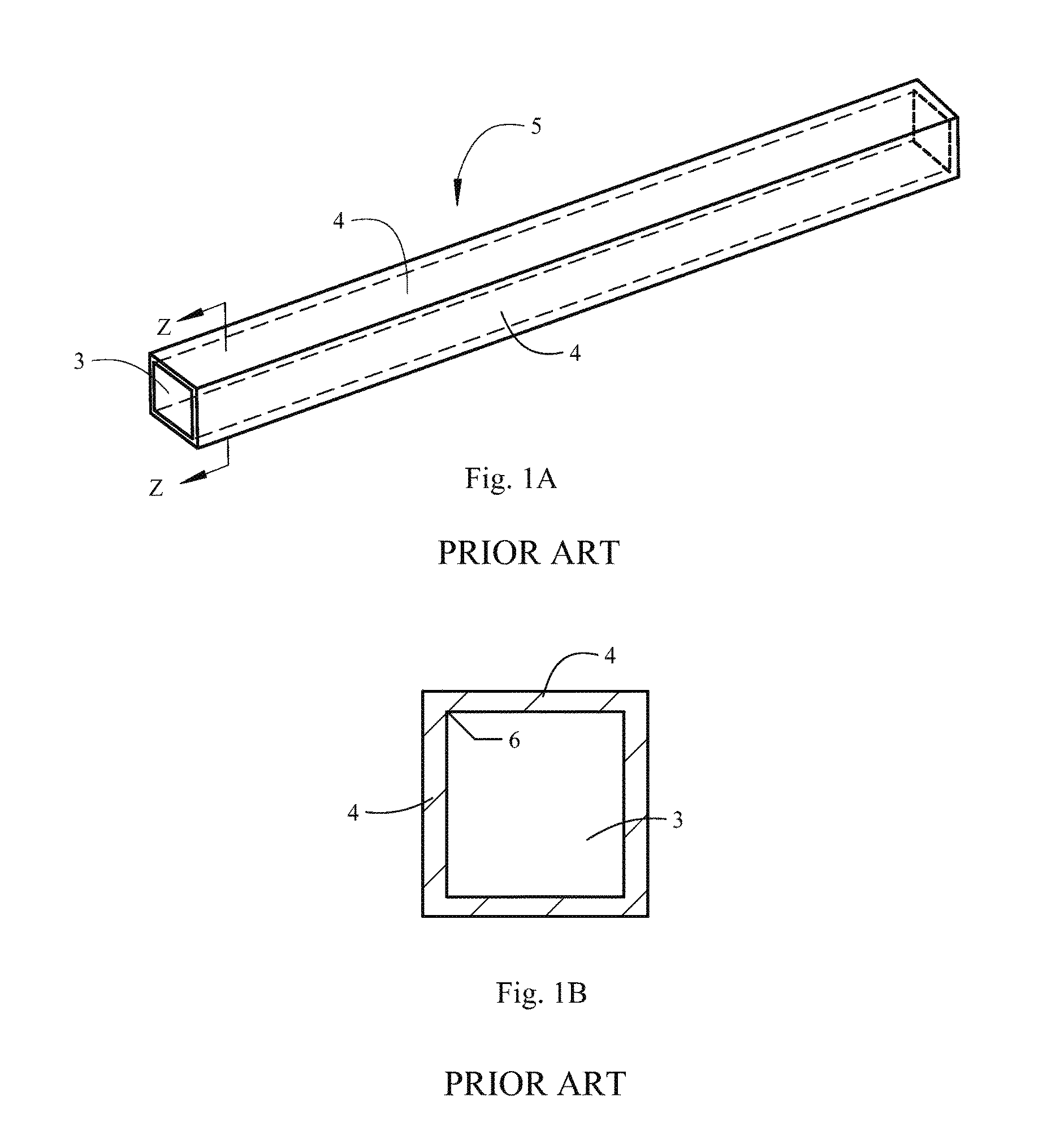 Composite structural support arm