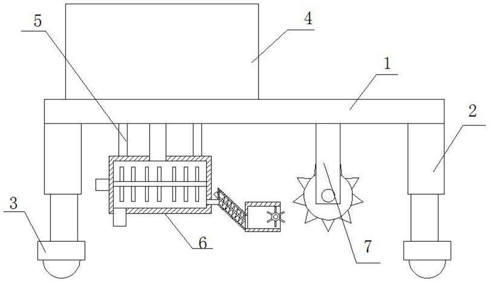 Continuous and efficient soil remediation device