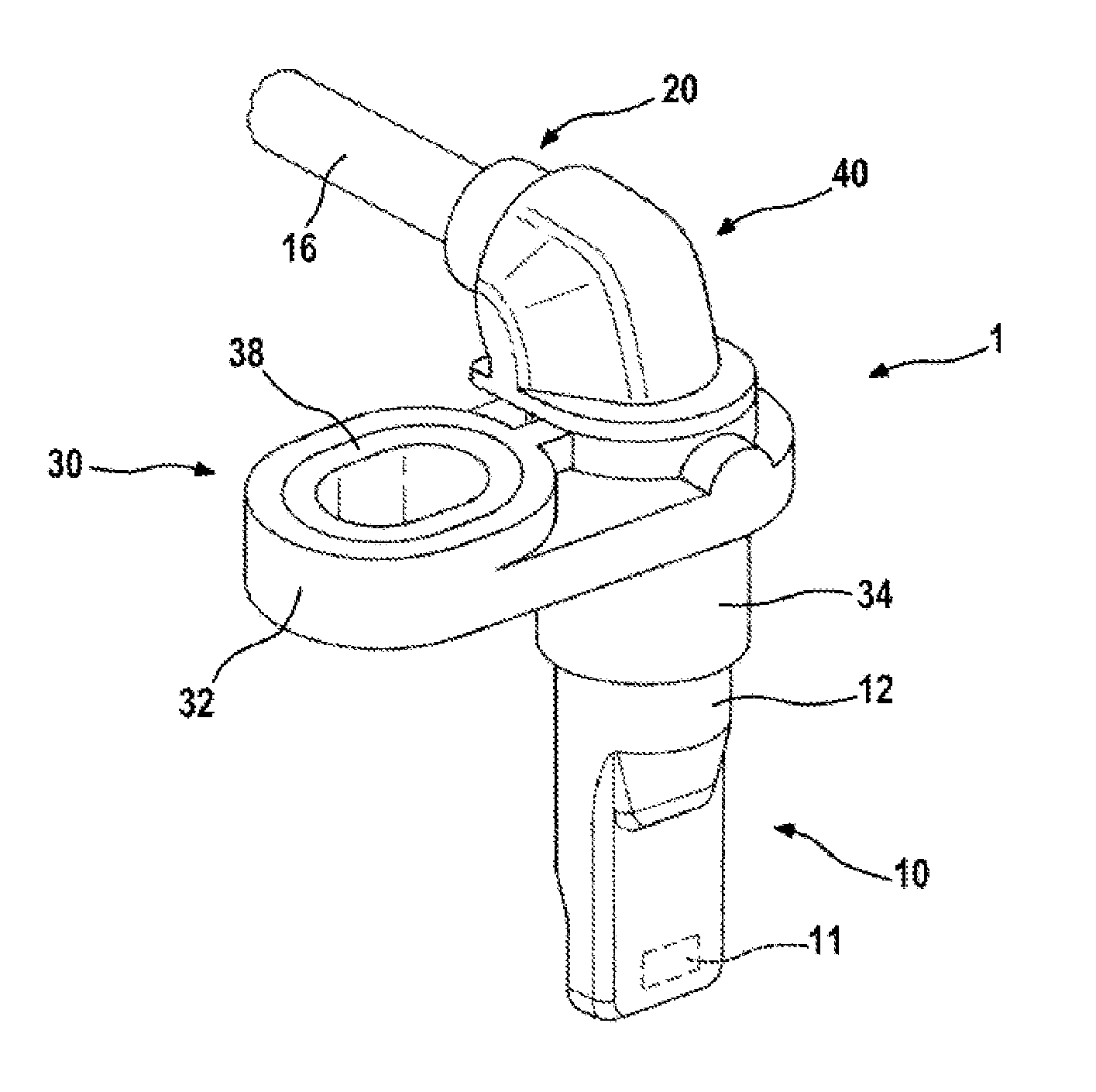 Sensor Arrangement for a Vehicle and Corresponding Method for Producing such a Sensor Arrangement