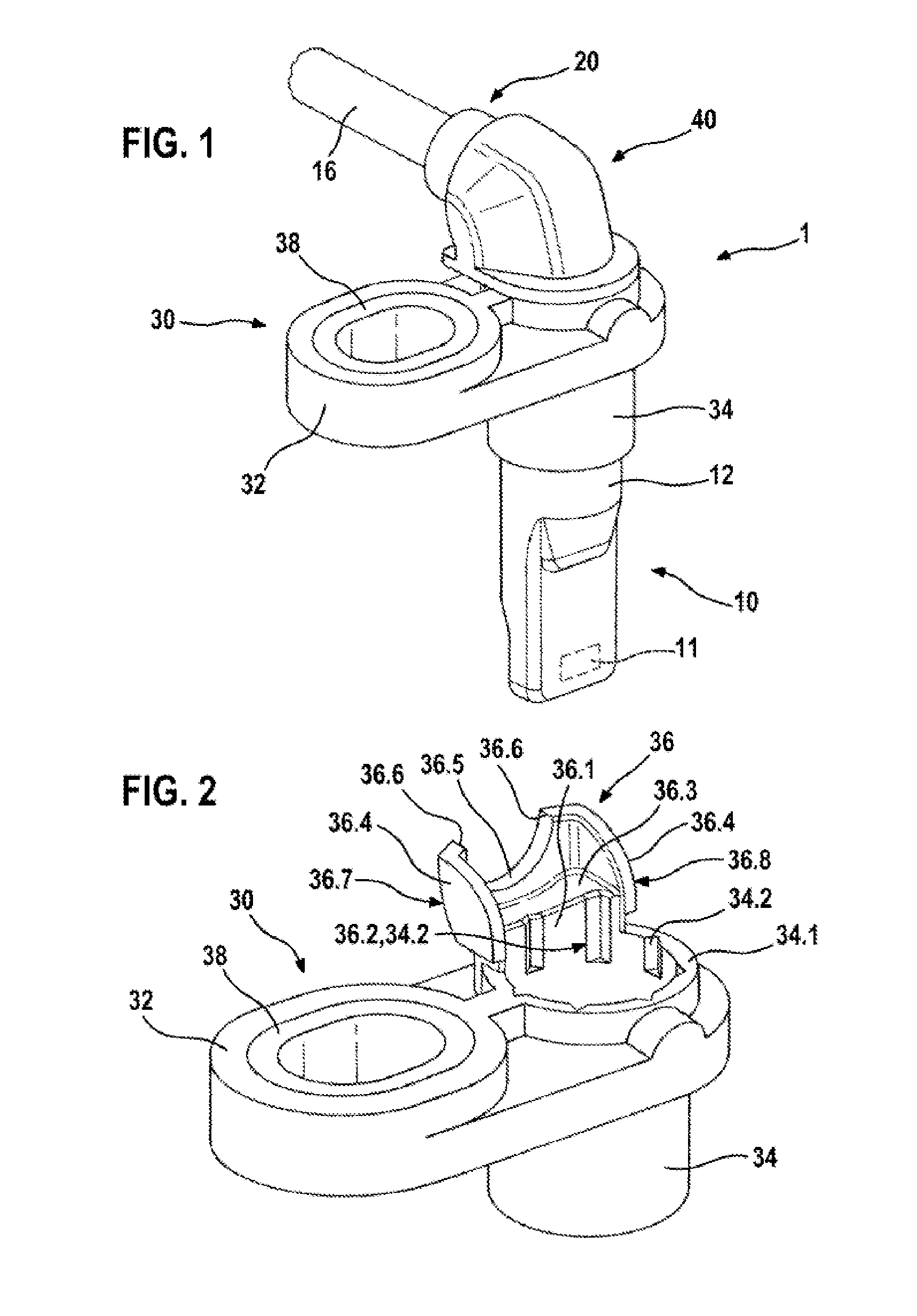 Sensor Arrangement for a Vehicle and Corresponding Method for Producing such a Sensor Arrangement