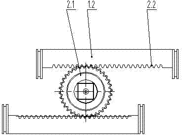 Double-cylinder hydraulic actuator