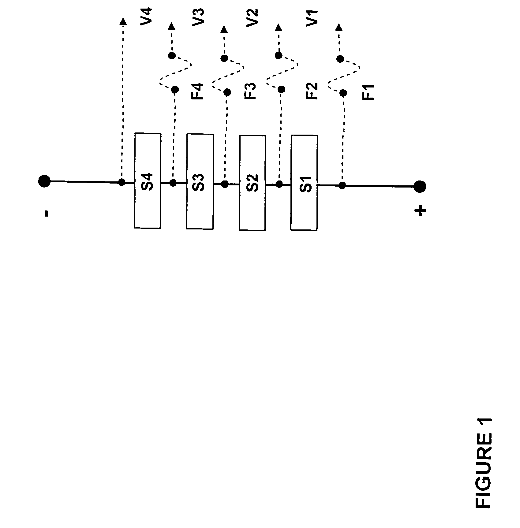 Electrical connecting device for rechargeable electrochemical energy storage system