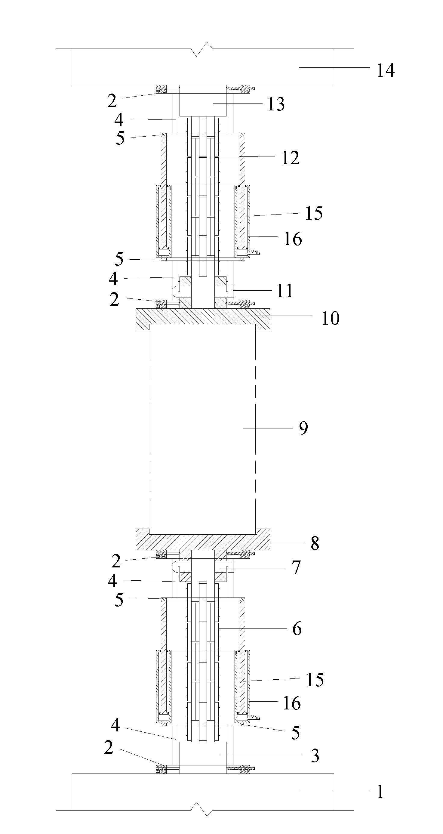 Device for fixing rock samples