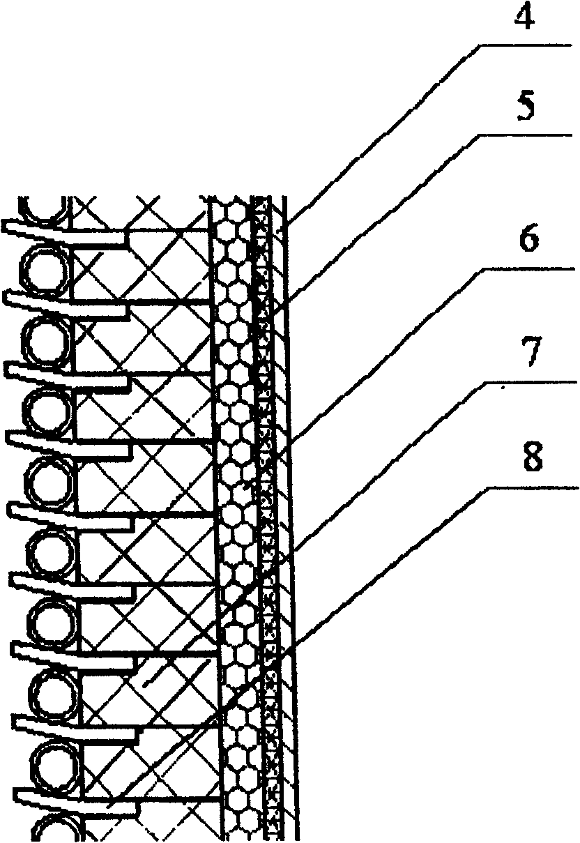 Heater furnace to produce titanium sponge by combination method