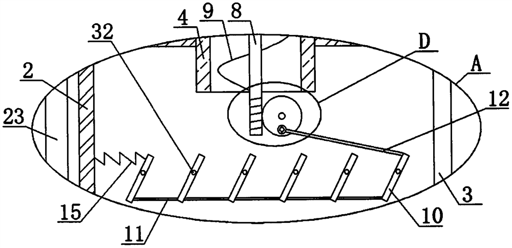 Gas disinfection device for preventing infection