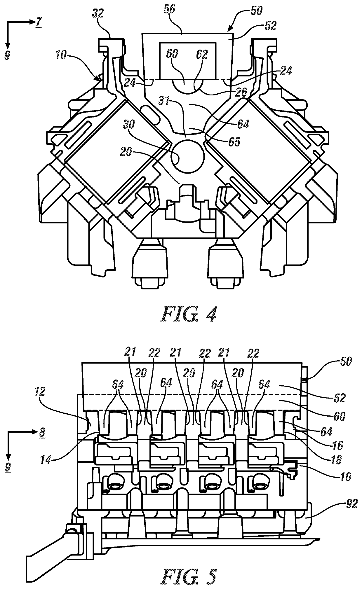 Profile chill for forming a cast device