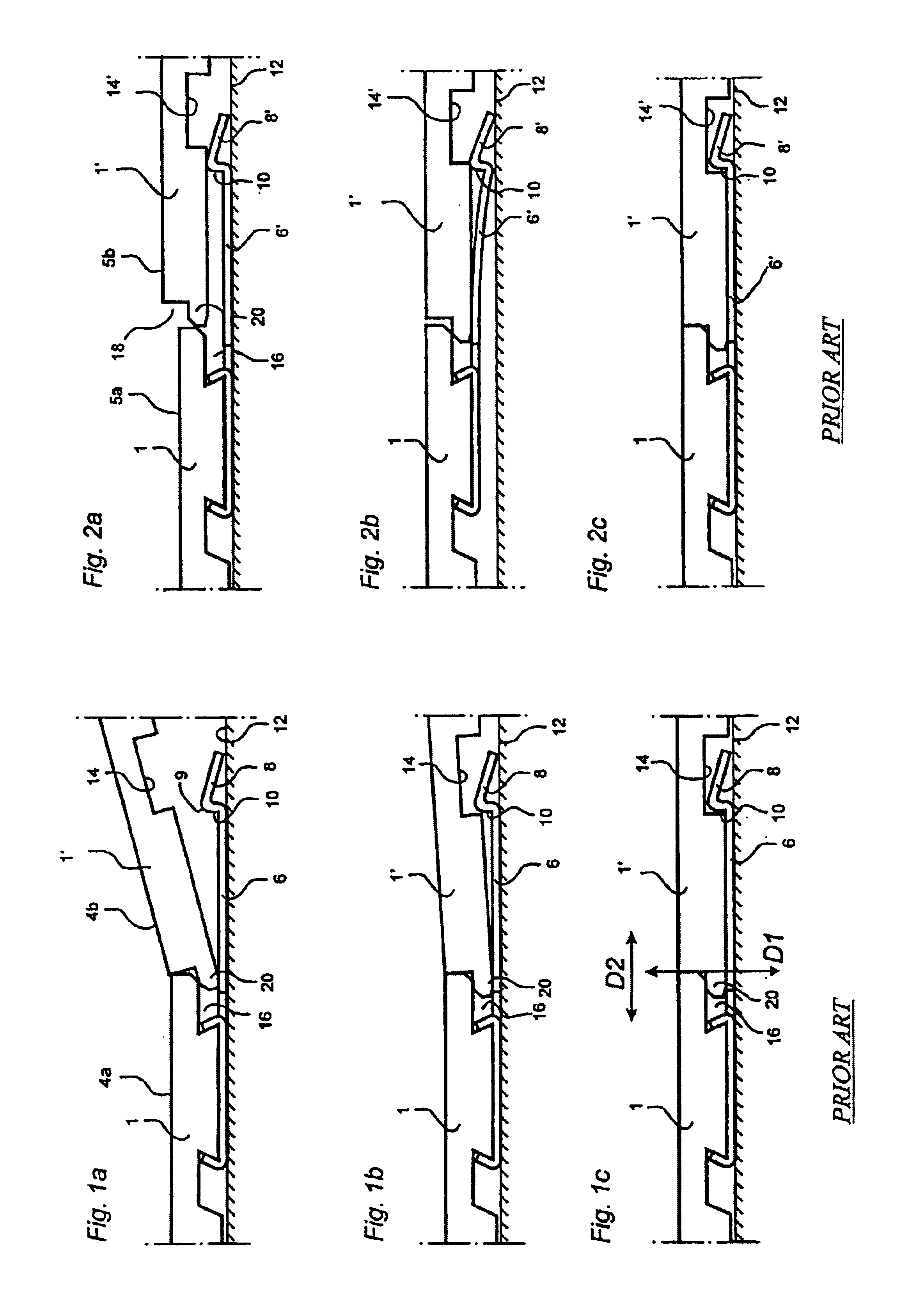 Floorboards and methods for production and installation thereof