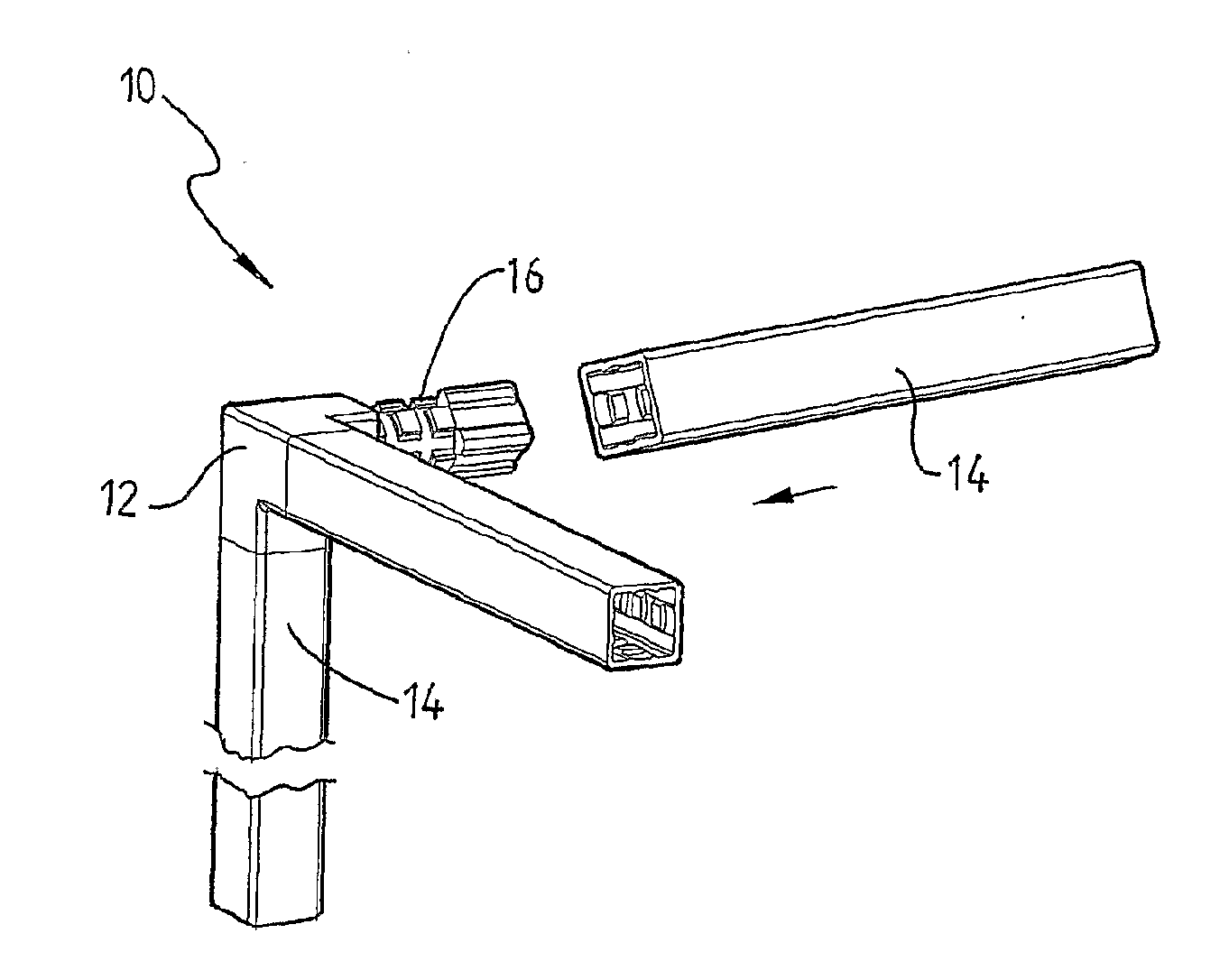 Set of Components Able to Be Coupled Together