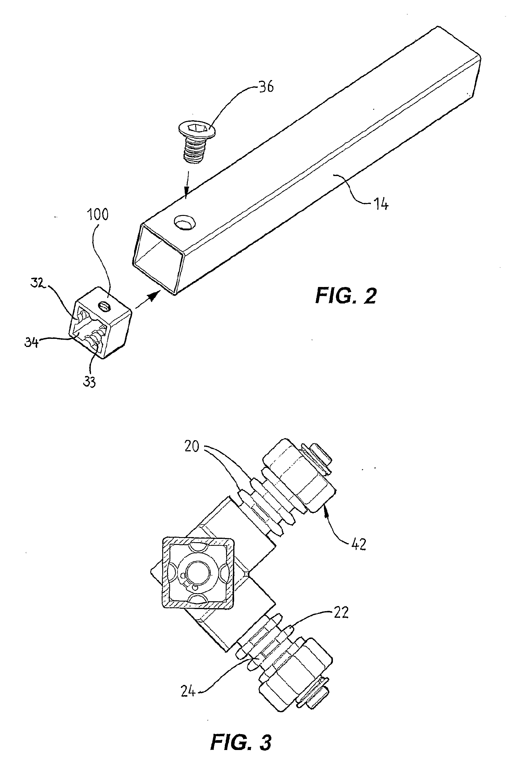 Set of Components Able to Be Coupled Together