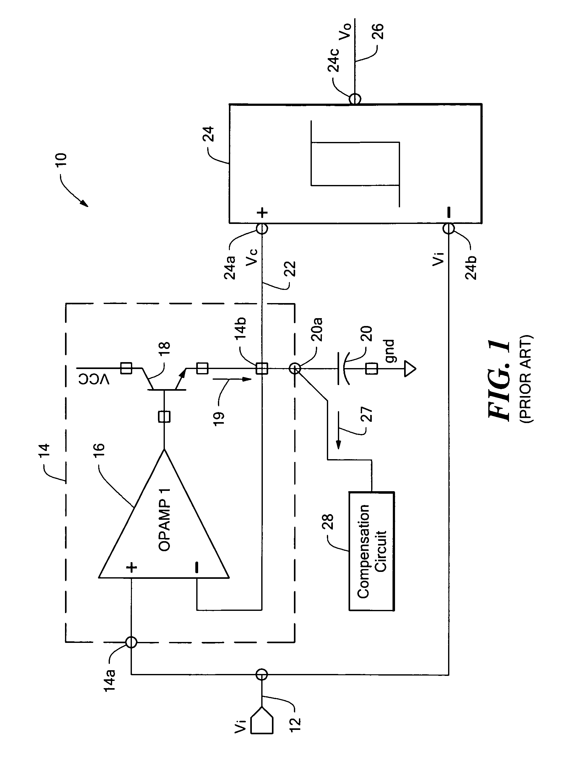 Track-and-hold peak detector circuit