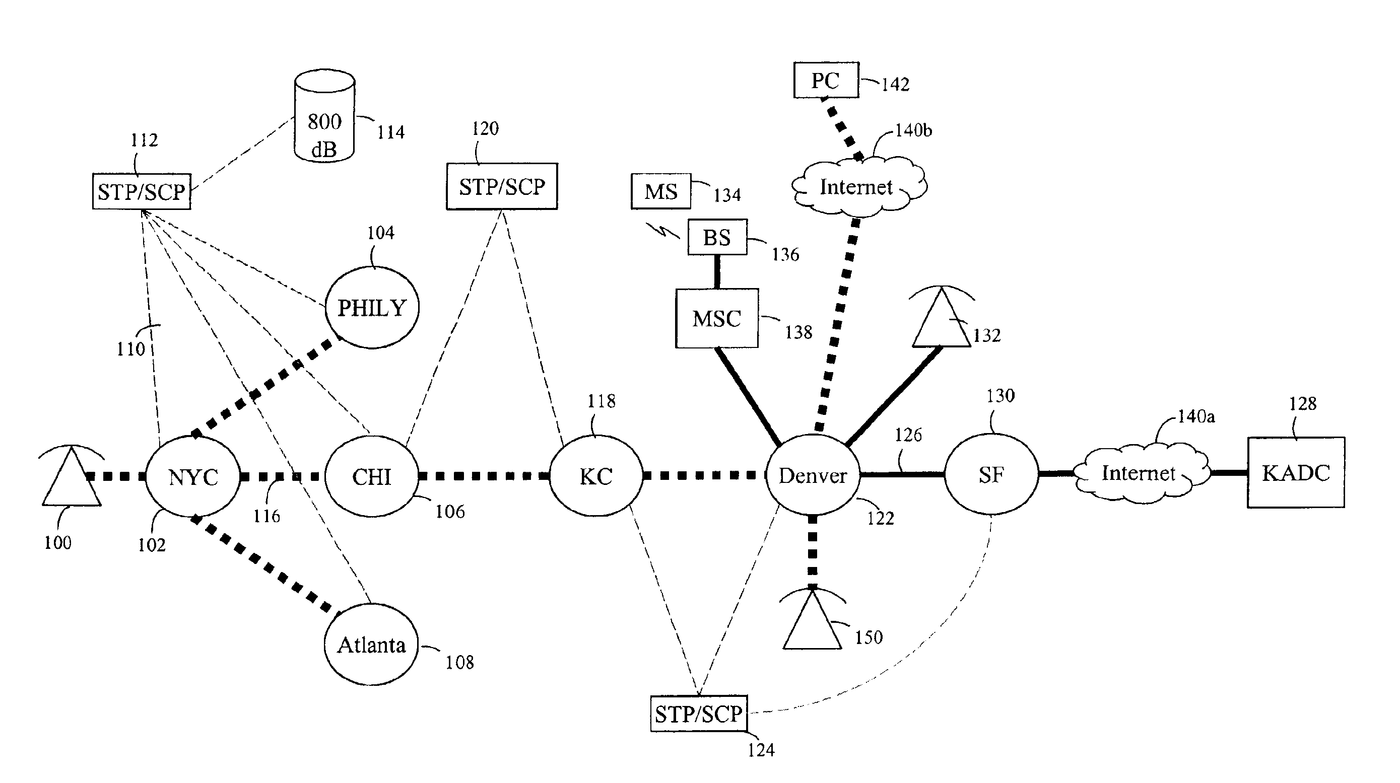 Broadcast/multicast system and protocol for circuit-switched networks