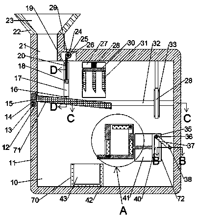 A medical waste treatment device