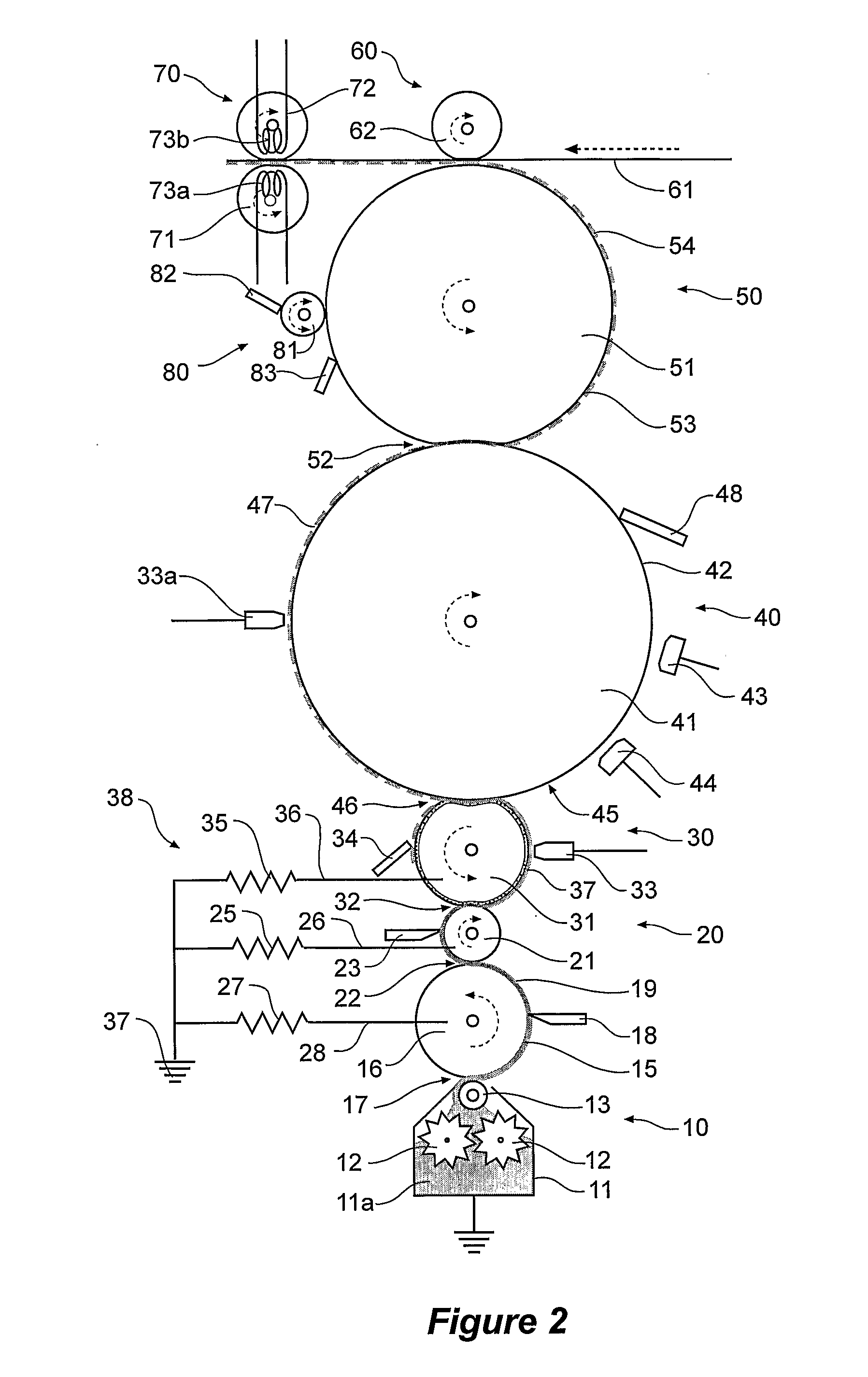 Electrostatographic printing machine