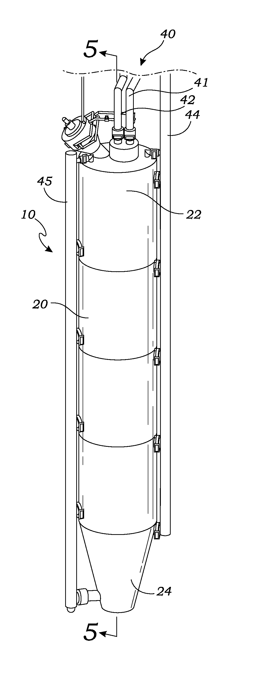 Method of operation of a downhole gas generator with multiple combustion chambers