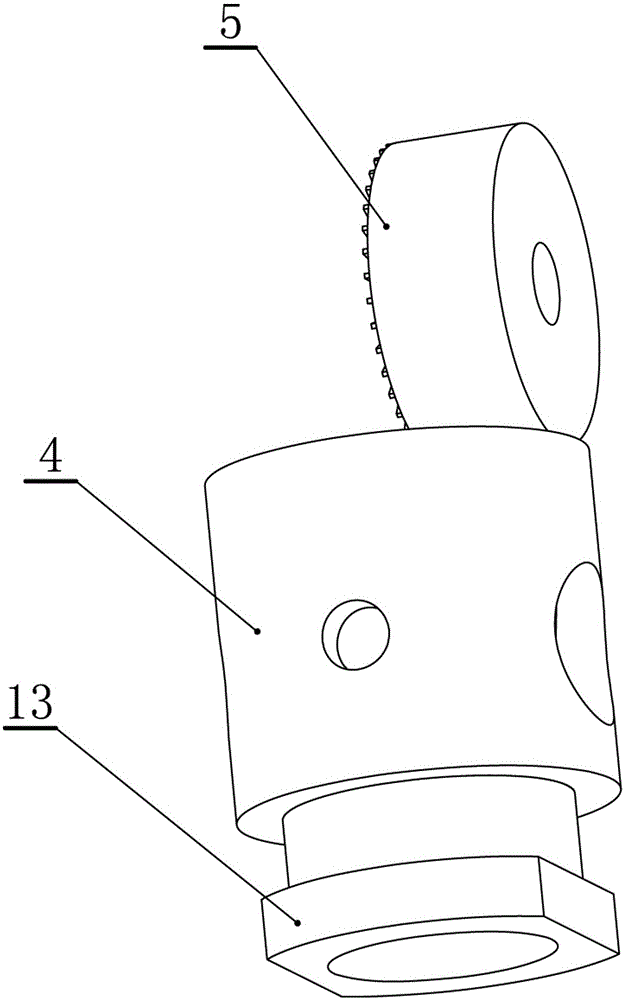 Infant hip joint fixable connecting rack