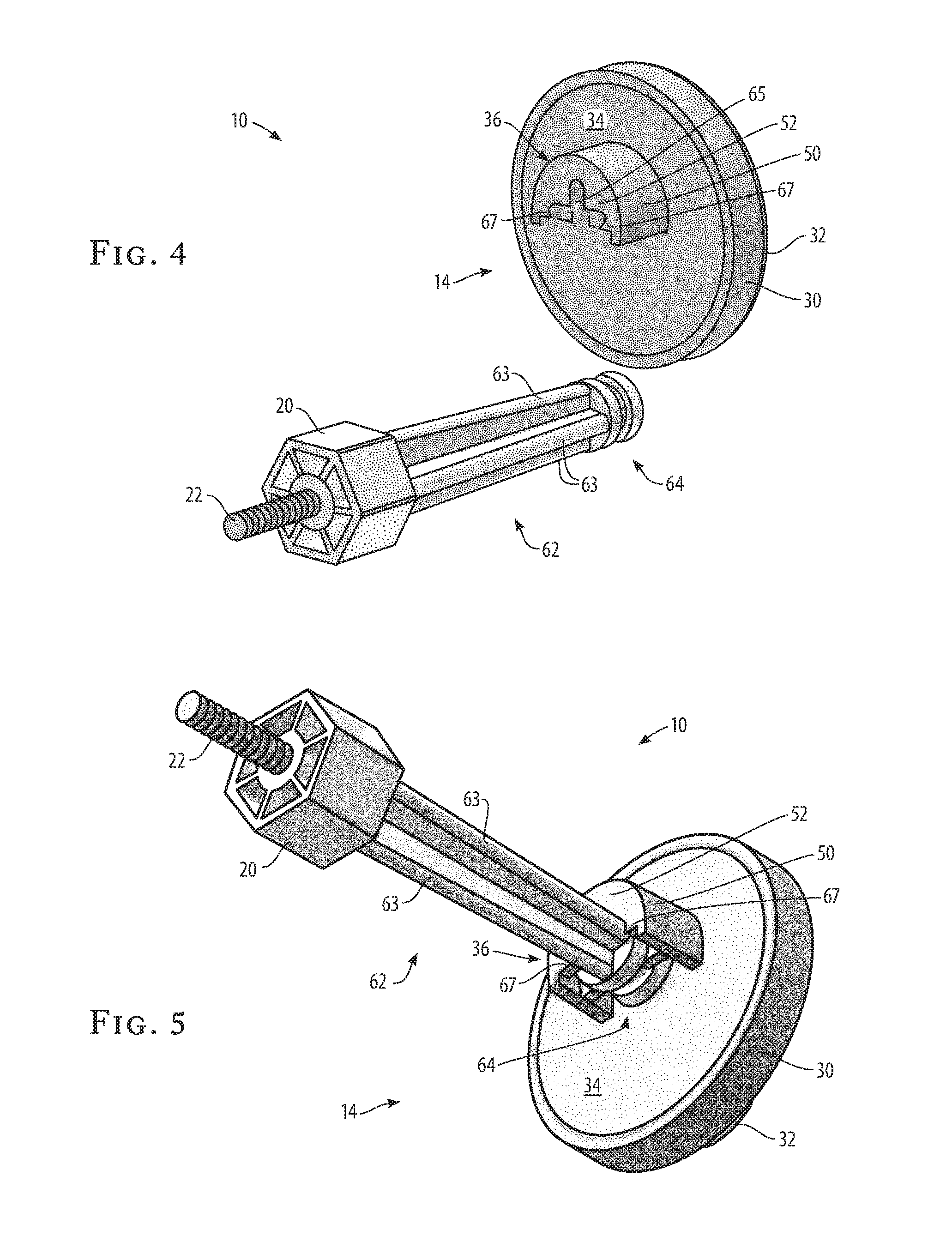 Door stop assembly with decorative member